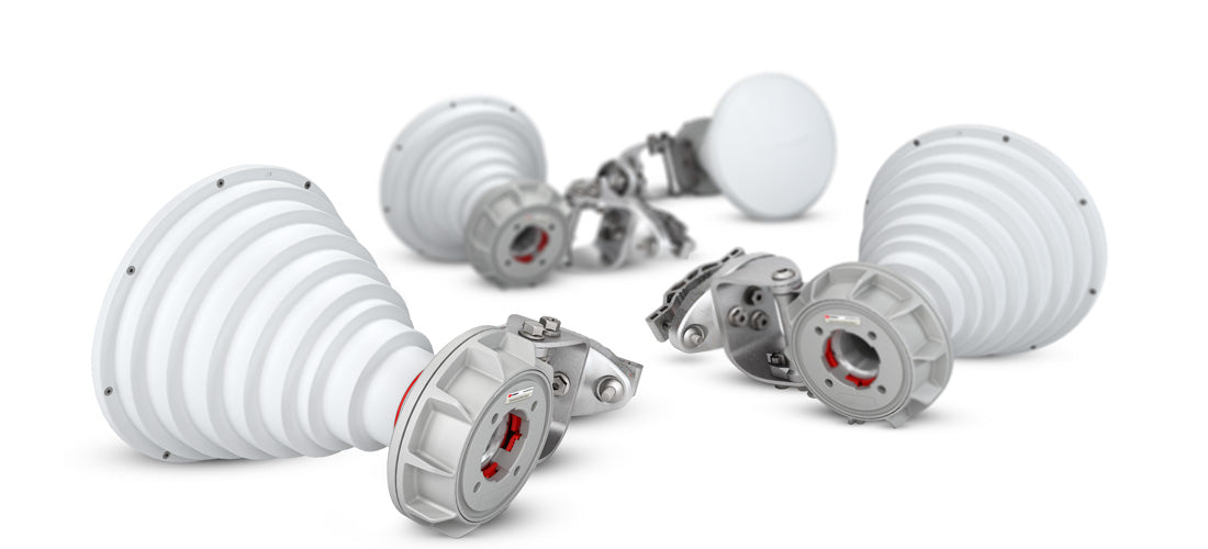 Antena Sectorial Simétrica GEN2 de 90° 5180-6400 MHz, 9.6 dBi con soporte mejorado, listas para TwisPort sin perdida