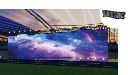 Gabinete LED para Videowall de Renta / Serie NT2.9 ABSEN / Pitch 2.9 V2 / LED Negro / Resolución 168 X 168 / Tamaño 500 x 500 mm / Uso en Exterior