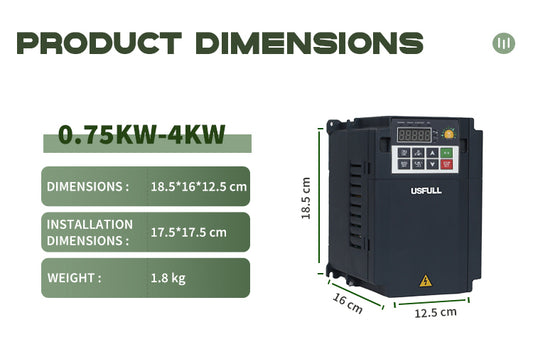 Inversor Solar - Variador de Frecuencia para Bombas de Agua AC de 2.2KW (2 1/2 HP) 220V: Ahorro y Eficiencia Energética