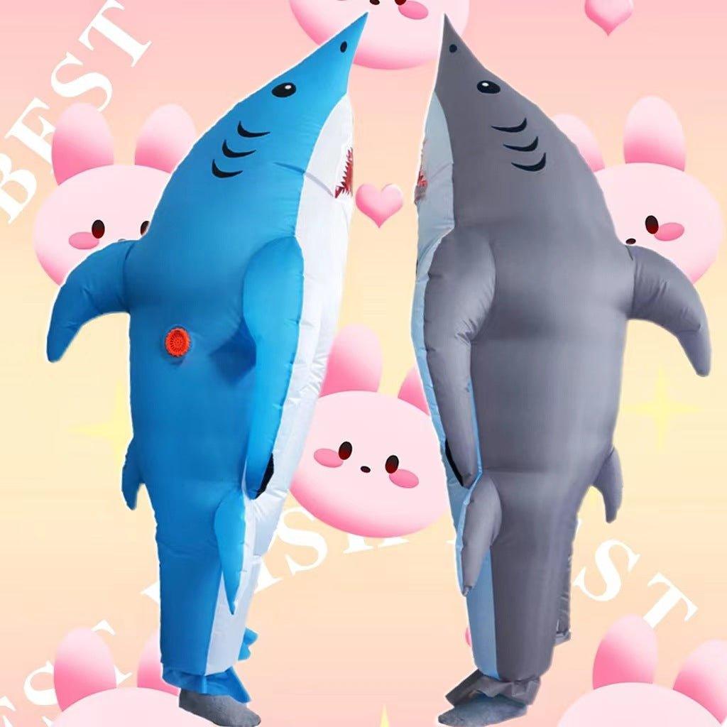 Disfraz de Tiburón Inflable - Ciaespinoza.com