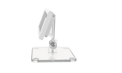 Soporte en T para Etiqueta de Tinta Electrónica / AccessPRO / Rotación de 50 Grados / Escritorio / Compatible con 2.13" - 2.66" - 2.9" - 4.2"
