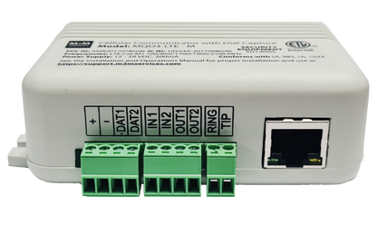 Comunicador DUAL ETHERNET + 4GLTEM/5G / 2 ENTRADAS Y 2 SALIDAS / Programación Remota / 1 Año de servicio GRATIS