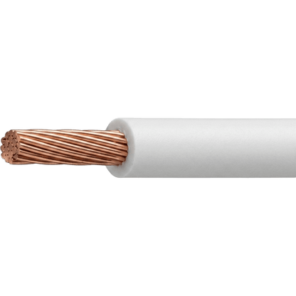 Cable THW-LS / Calibre 8 AWG / 19 Hilos / Color Blanco / Bobina 100 m (328 ft)