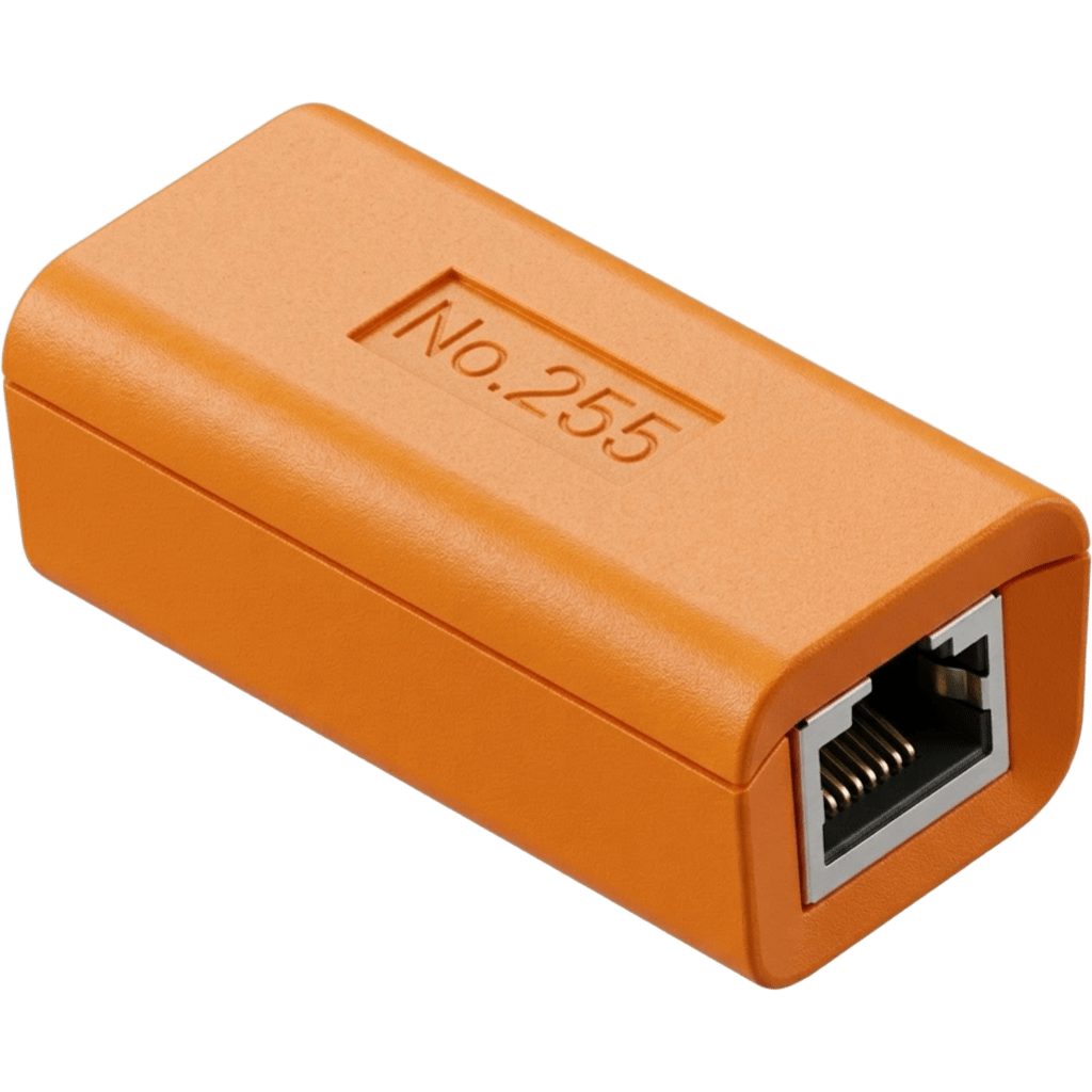 Receptor LAN de Repuesto | Compatible con Probadores CCTV EPCOM | Conector RJ45 Hembra | Prueba de Continuidad y Secuencia en Cables UTP | Detección
