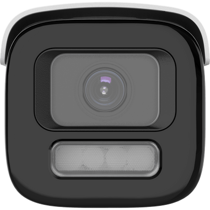 [Dual Light + ColorVu 3.0 + HikAI] Bala IP 4 Megapixel / Lente Mot. 2.8 a 12 mm / 60 mts IR + Luz Blanca / Exterior IP67 / WDR 130 dB / ACUSENSE 3.0