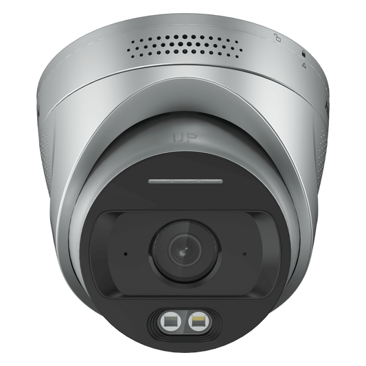 (HikFire) Cámara IP de Detección Llama y Humo con IA / 4 Megapixel / Detector de llama piroeléctrico / Compatible con Hik-Connect / Micrófono y