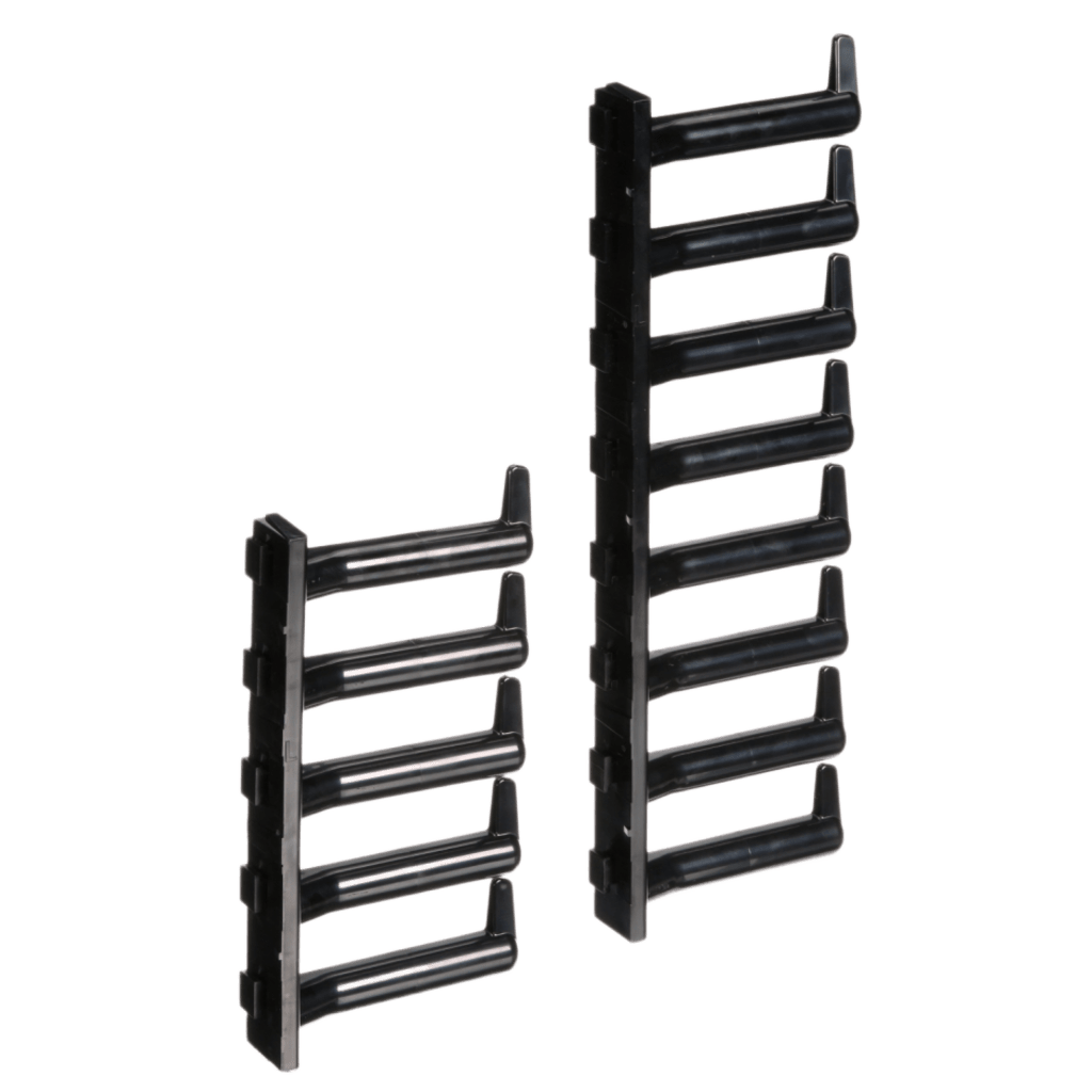 Kit de Dedos Para Administración de Cables en Gabinetes Net-Access™ de 42 o 45 UR, Dedos de 100 mm de Longitud, Color Negro