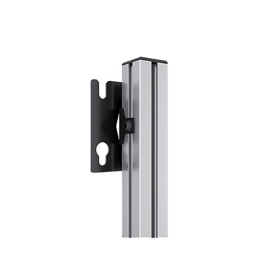 Accesorio_ Placa Adaptadora para Panel LED 30 x 15 mm | Incluye Tornillos y Tuercas | Dimensiones 70 x 90 x 2.5 mm | Diámetro de Perforación 8.5 mm |