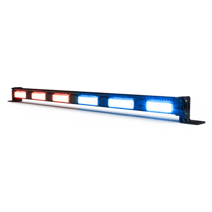 Barra para Tumbaburros de 96 LED de 6 Modulos Rojo/Azul, 29 Pulgadas, Analoga