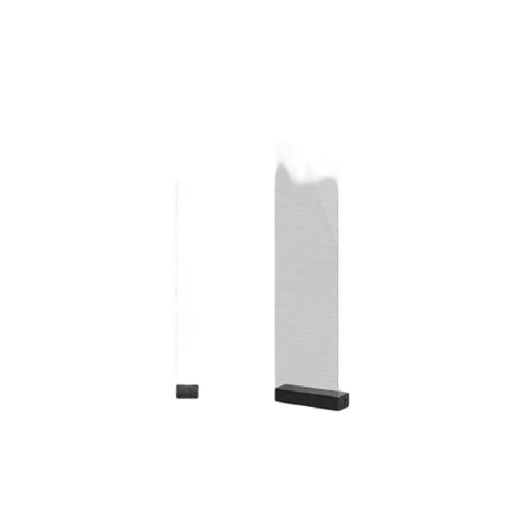 Panel LED Transparente / Pixel Pitch 3.91 mm / 250 x 1,200 mm / Transparencia 82% / Brillo 1500-5000 nits / SMD1717 / Instalacion Pegado-Colgado-Fijo