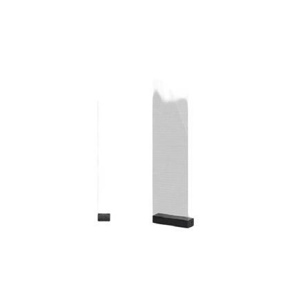 Panel LED Transparente / Pixel Pitch 3.91 mm / 250 x 1,200 mm / Transparencia 82% / Brillo 1500-5000 nits / SMD1717 / Instalacion Pegado-Colgado-Fijo