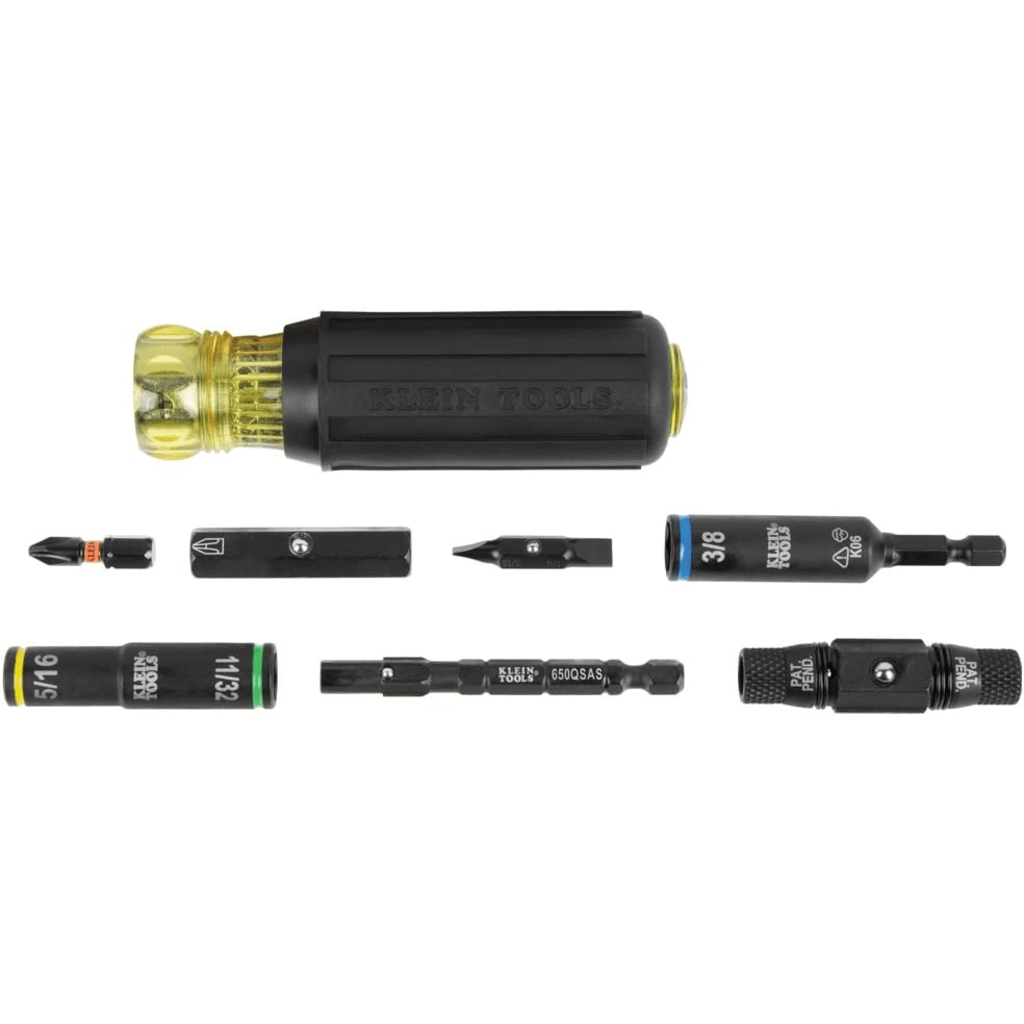 Destornillador / Llave de Tuercas 10 en 1 KNECT™ con Clasificación de Impacto / Compatible con Herramientas Eléctricas / Puntas Intercambiables
