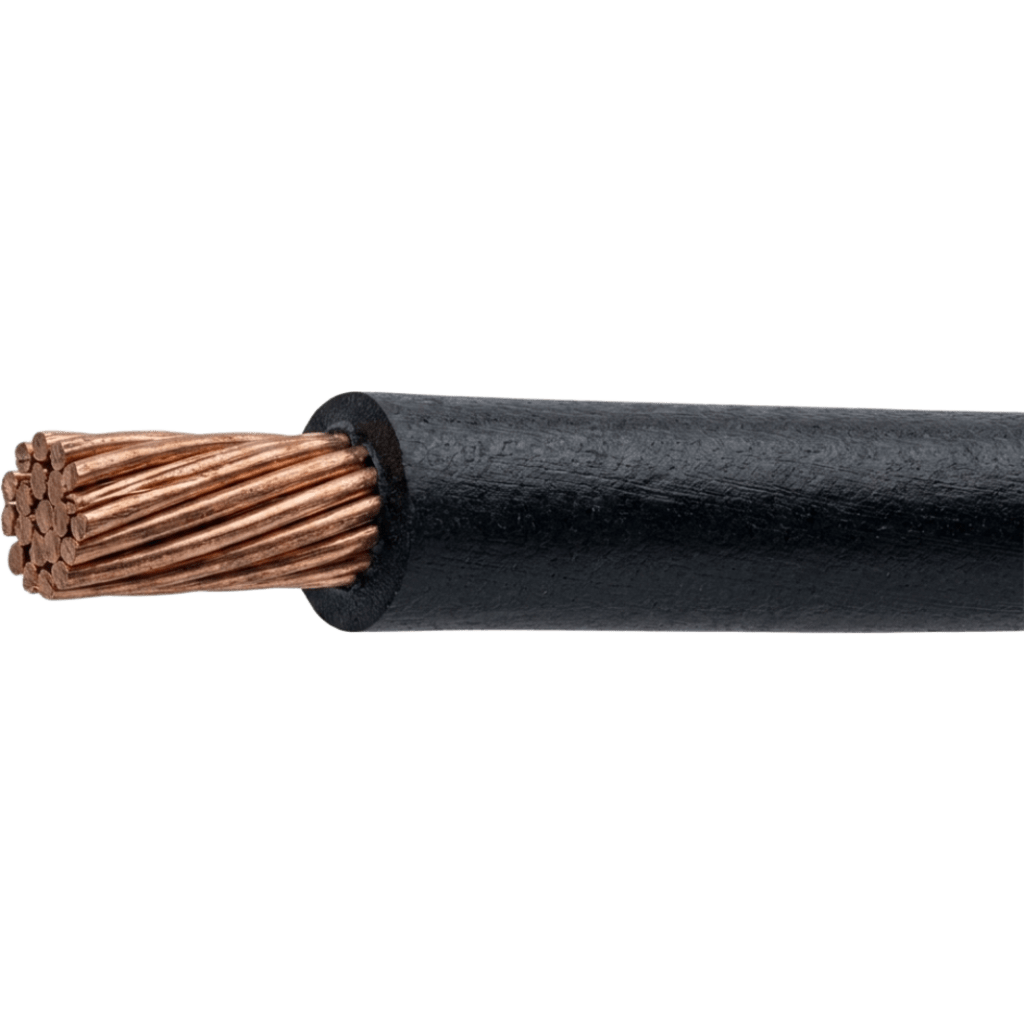 Cable THW-LS / Calibre 8 AWG / 19 Hilos / Color Negro / Bobina 100 m (328 ft)