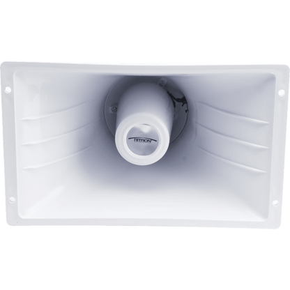 Bocina Tipo Corneta para Voceo / 40 W / 8 Ohms / 95 dB a 15 m (49.2 ft) / Conector RCA / Cable 7.6 m (25 ft) / Interior y Exterior / Para Receptores