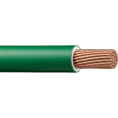Cable THW-LS / Calibre 12 AWG / 19 Hilos / Color Verde / Bobina 100 m (328 ft)