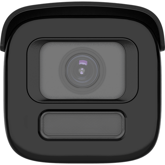 [Dual Light + ColorVu 3.0 + HikAI] Bala IP 4 Megapixel / Lente Mot. 2.8 a 12 mm / 60 mts IR + Luz Blanca / Exterior IP67 / WDR 130 dB / ACUSENSE 3.0