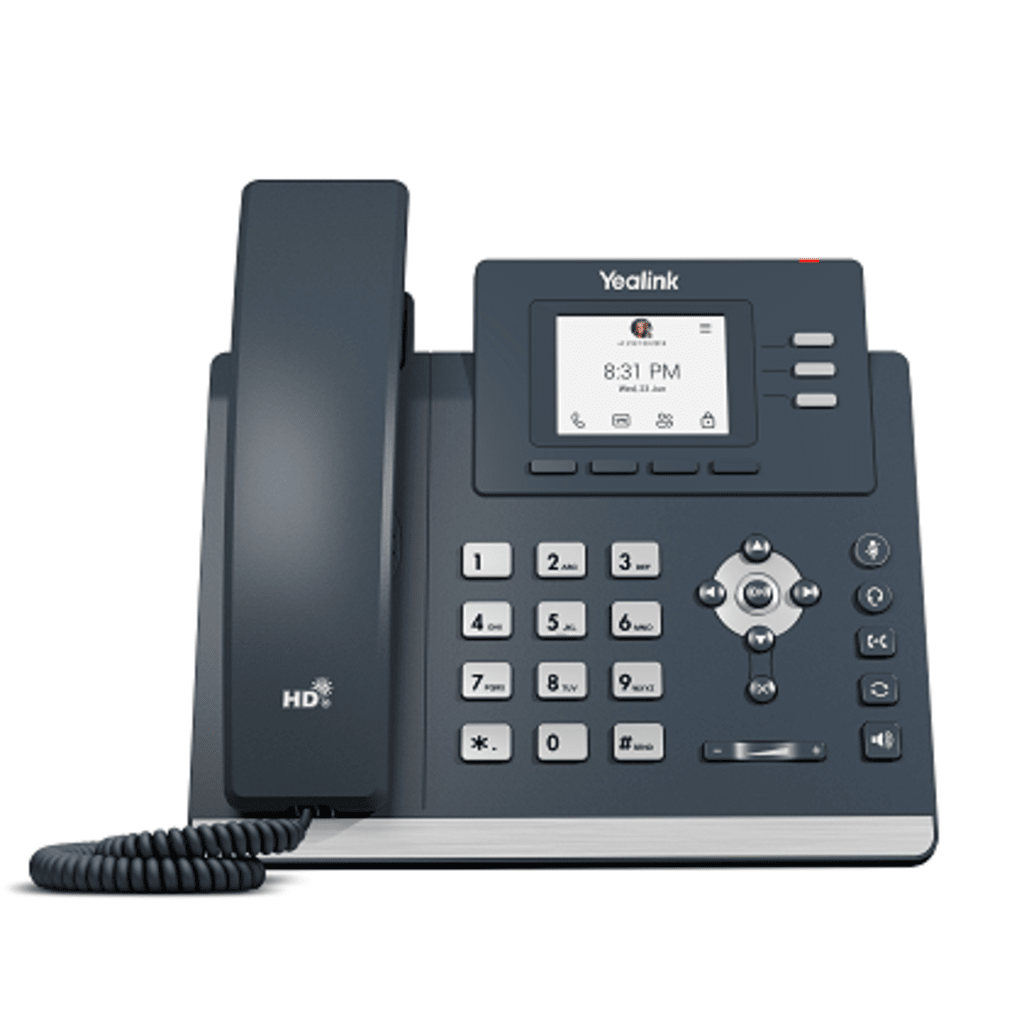 Telefono IP MP52-E2-TEAMS de Yealink con Android 13 Optimizado para Microsoft Teams y Audio HD Profesional