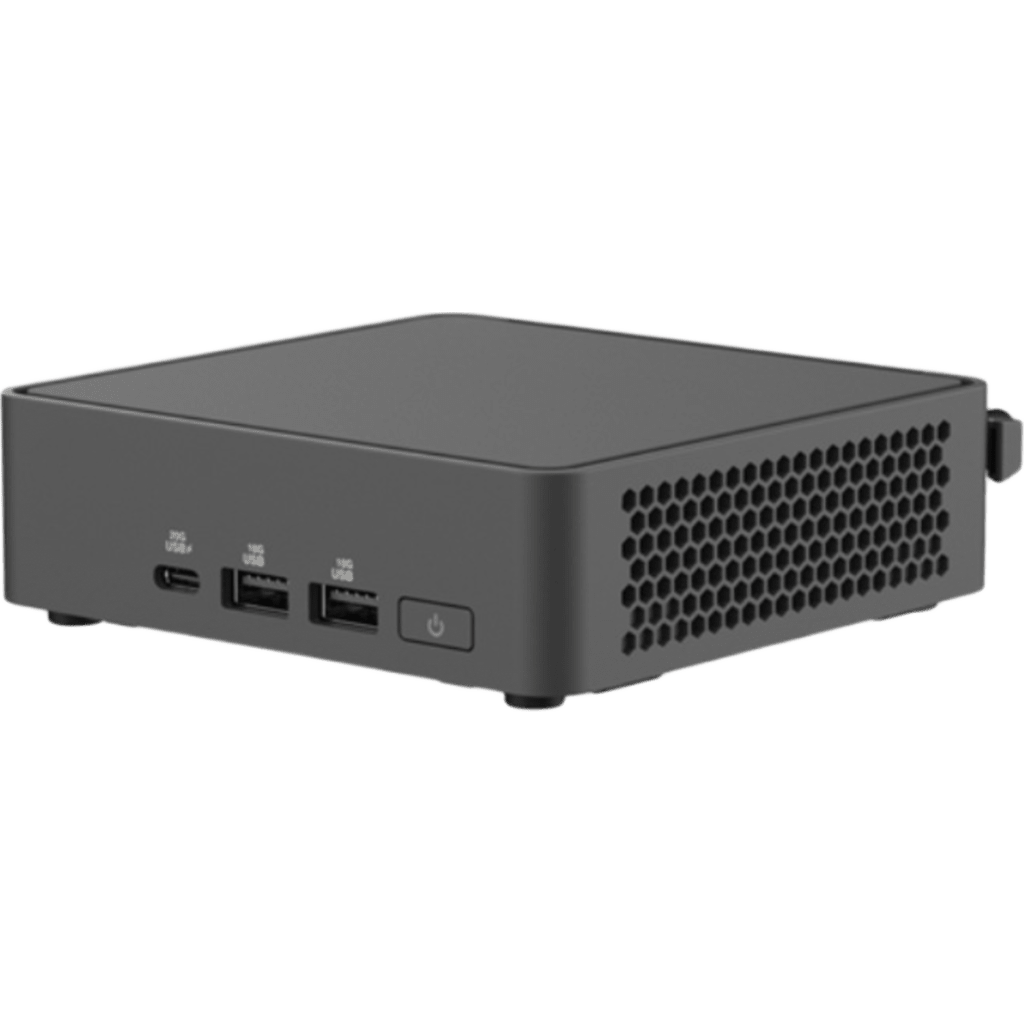 Mini PC ASUS NUC 15 Pro / Intel Core 7 240H / Incluye Memoria Ram SSD y Sistema Operativo / Wi-Fi 7 / Bluetooth 5.4 / 2.5GbE / 4x Pantallas 4K