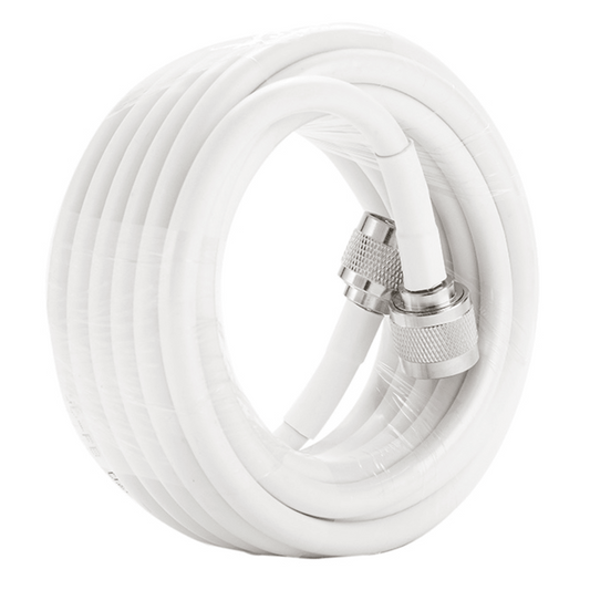 Jumper Coaxial con Cable Epcom295 | Conector N Macho en los Extremos | 12 Metros de Longitud