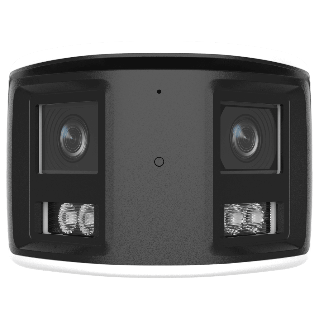 Bala IP Panorámica 180° 6 Megapixel / Doble Lente 2.8 mm / Dual Light (30 mts IR + 30 mts Luz Blanca) / Wi-Fi 6 (802.11ax) / ACUSENSE / Audio