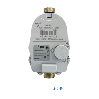 Medidor de Agua Mecánico LoRaWAN IoT de 3/4 Pulgada / Smart Metering y Telemetría para BMS / Válvula de Corte de Flujo / Batería Litio de Larga