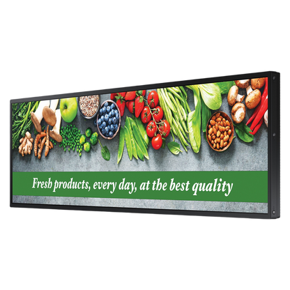 Pantalla Stretched 37" / 1920x540p / Entradas de Video HDMI / Compatible VESA / 700 nit / compatible con Samsung VXT