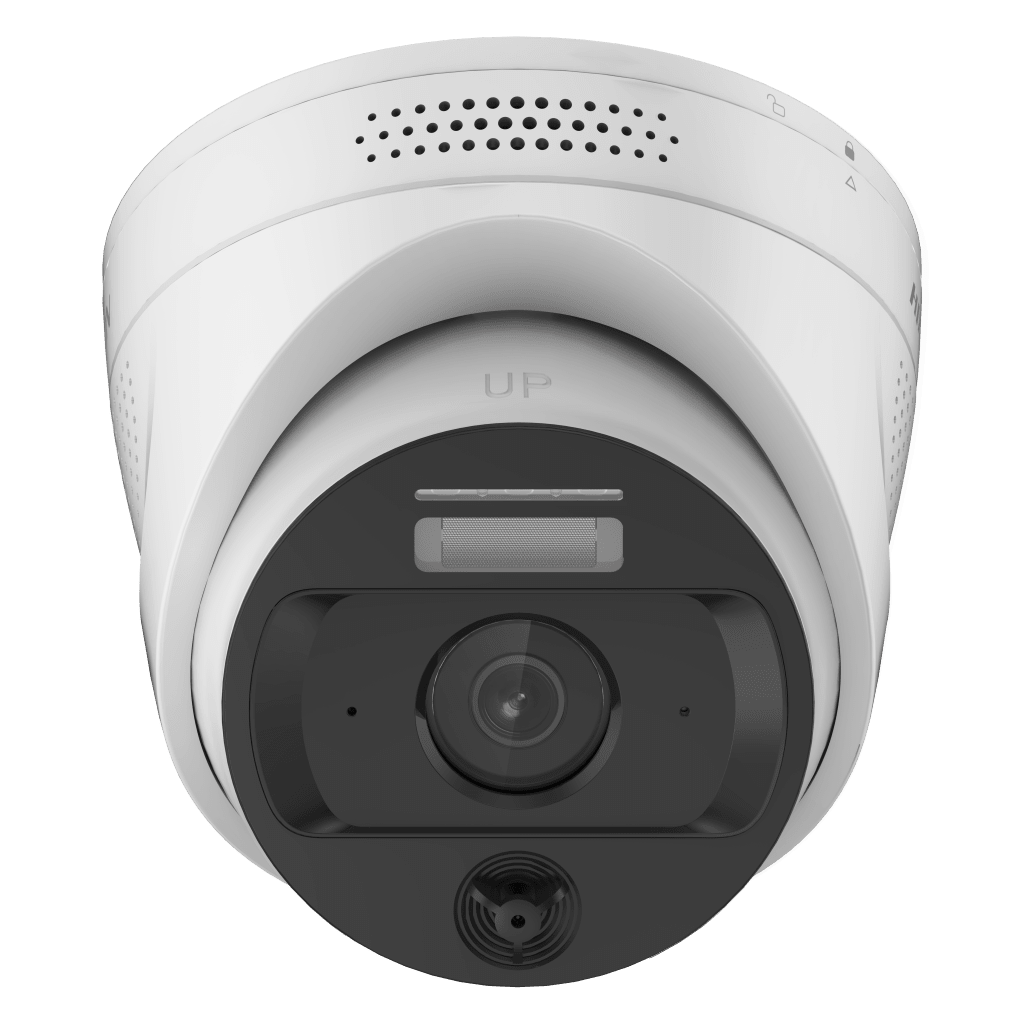 (HikFire) Cámara IP 4 Megapíxel / Detección de Temperatura sin Contacto / Exterior IP66 / Compatible con Hik-Connect / Micrófono y Bocina para Audio