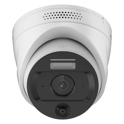 (HikFire) Cámara IP 4 Megapíxel / Detección de Temperatura sin Contacto / Exterior IP66 / Compatible con Hik-Connect / Micrófono y Bocina para Audio