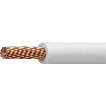Cable THW-LS / Calibre 12 AWG / 19 Hilos / Color Blanco / Bobina 100 m (328 ft)