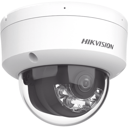 Domo IP 4 Megapixel / Lente 2.8 mm / 30 mts IR / WDR 120 dB / Exterior IP67 / Hik-Connect P2P / H.265+ / PoE / ONVIF