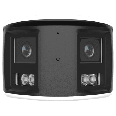 Bala IP Panorámica 180° 6 Megapixel / Doble Lente 2.8 mm / Dual Light (30 mts IR + 30 mts Luz Blanca) / Wi-Fi 6 (802.11ax) / ACUSENSE / Audio