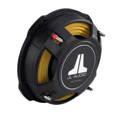 JL Audio 10TW3-D4 / Subwoofer Thin-line 10" / 400 W RMS / Dual 4 &Omega; / Car Audio