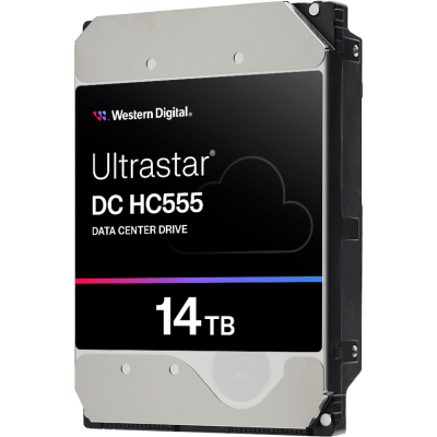 Disco Duro Empresarial WD Ultrastar HC555 14 TB | SATA 6Gb/s | 7200 RPM | 3.5"