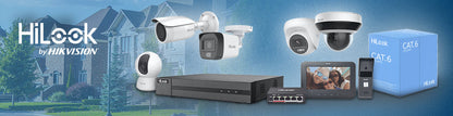 HiLook Series / Bala IP 4 Megapixel / 20 mts IR / Exterior IP67 / PoE / dWDR / Lente 2.8 mm + Caja de conexión DS-1280ZJ-XSP
