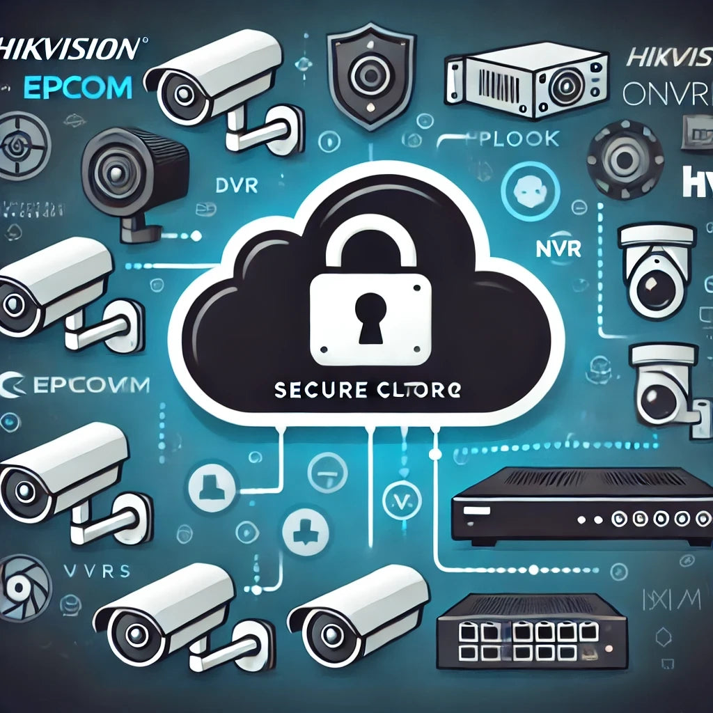 Suscripción Anual Epcom Cloud / Grabación en la nube para 1 canal de video a 4MP con 30 días de retención / Grabación por detección de movimiento