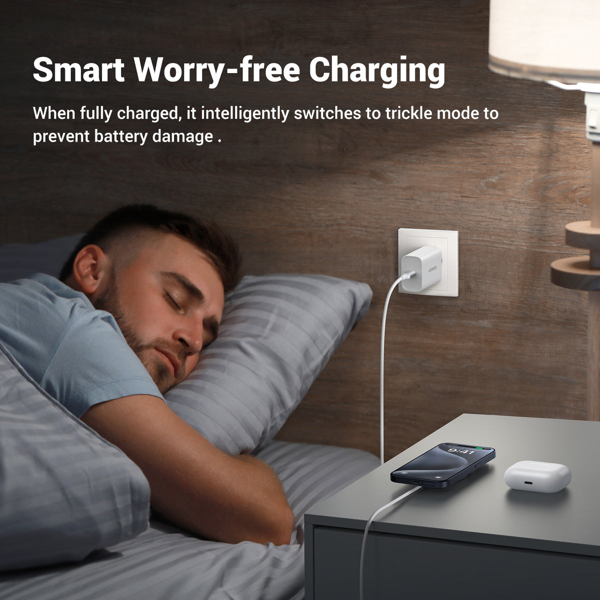 Cargador Inalámbrico Magnético 15W / Protocolo Qi 2 / USB-C 9V 2.2A / Eficiencia 83% / Protección Multinivel / Material PC+ABS+Aleación Aluminio