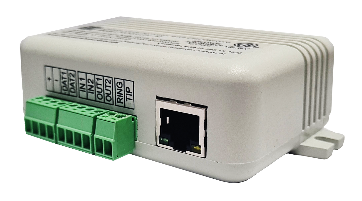Comunicador DUAL ETHERNET + 4GLTEM/5G / 2 ENTRADAS Y 2 SALIDAS / Programación Remota / 1 Año de servicio GRATIS