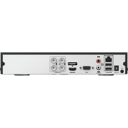 DVR 4 Canales TURBOHD + 4 Canales IP / 8 Megapixel (4K) / Audio Bidireccional / GUANLAN / Reconocimiento Facial / ACUSEARCH / 1 Bahia de Disco Duro