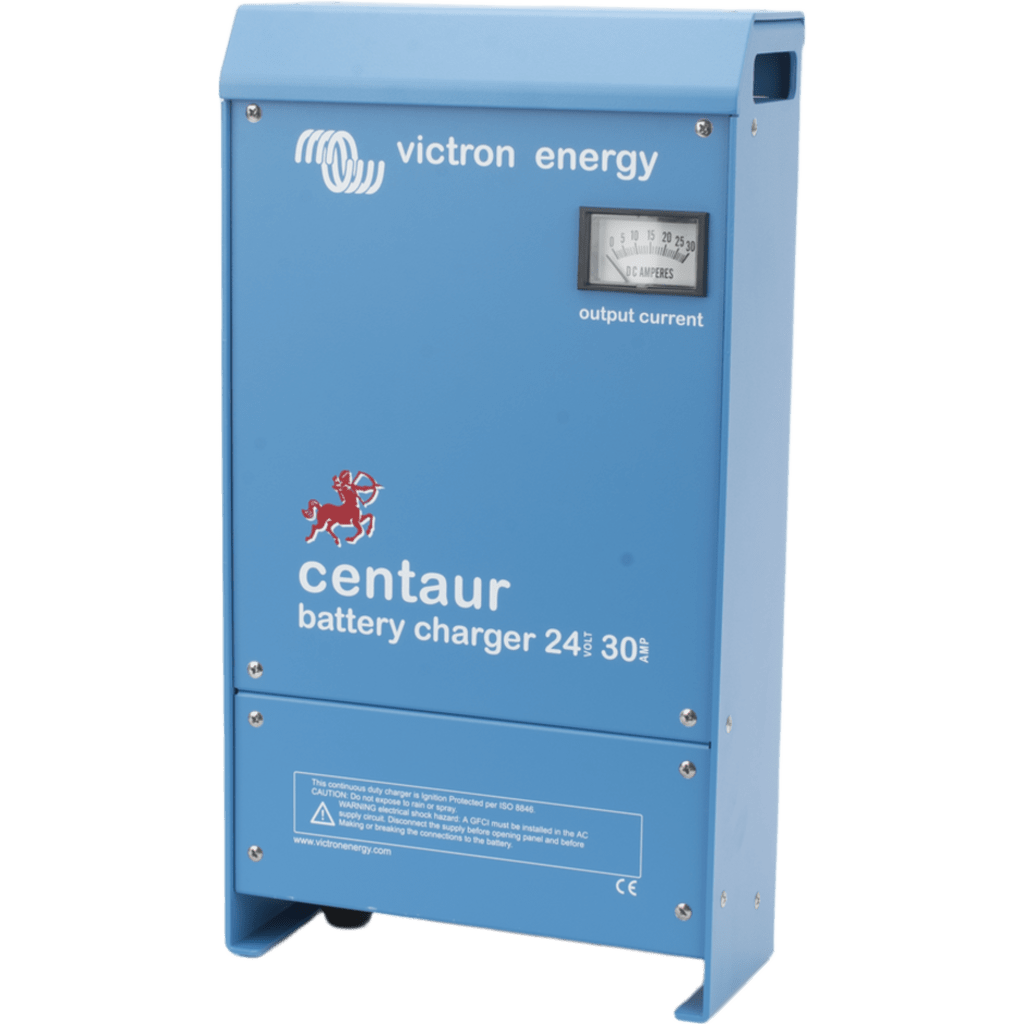 Centaur 24/30 / Cargador de Baterías 24V, 30A / Para Ambientes Marinos y Terrestres. / Bancos de 120 a 300 Ah