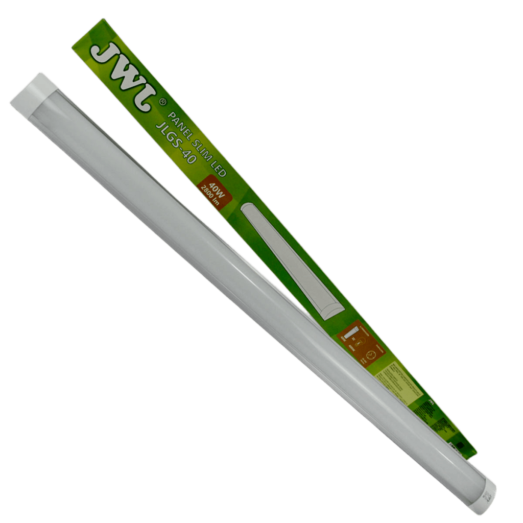 Regleta LED Slim de 40W/ Color de Luz Blanca / 100 - 240 Vca~ 50/60Hz / Ángulo de Luz de 120°.