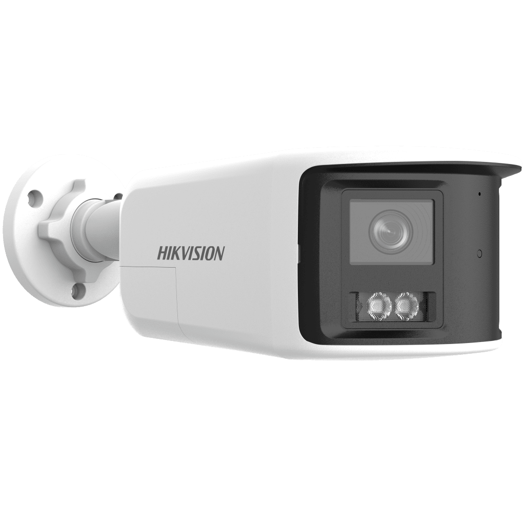 Bala IP Panorámica 180° 6 Megapixel / Doble Lente 2.8 mm / Dual Light (30 mts IR + 30 mts Luz Blanca) / Wi-Fi 6 (802.11ax) / ACUSENSE / Audio