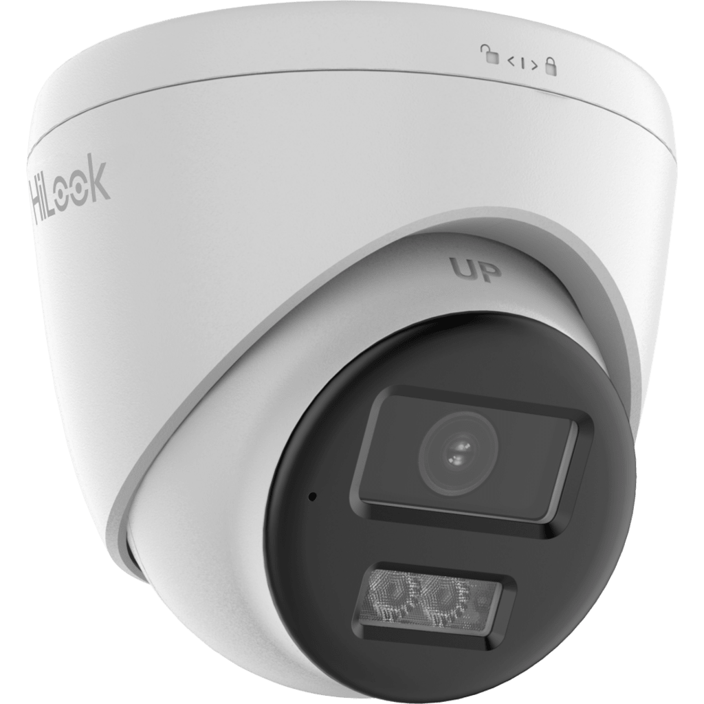 [Audio Bidireccional + Dual Light + ColorVu] Turret TURBOHD 3K / 5 Megapixel / Lente 2.8 mm / 40 mts IR EXIR + 40 mts Luz Blanca / Micrófono y Bocina
