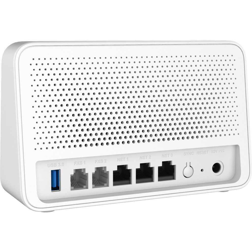 Router Wi-Fi 6 AX3000 / Banda Dual 2.4G y 5G / 2 Puertos FXS / MU-MIMO 2x2:2 y 3x3:2 / Tecnología XTRA Range / Hasta 3 Gbps / Soporte VPN / Redes