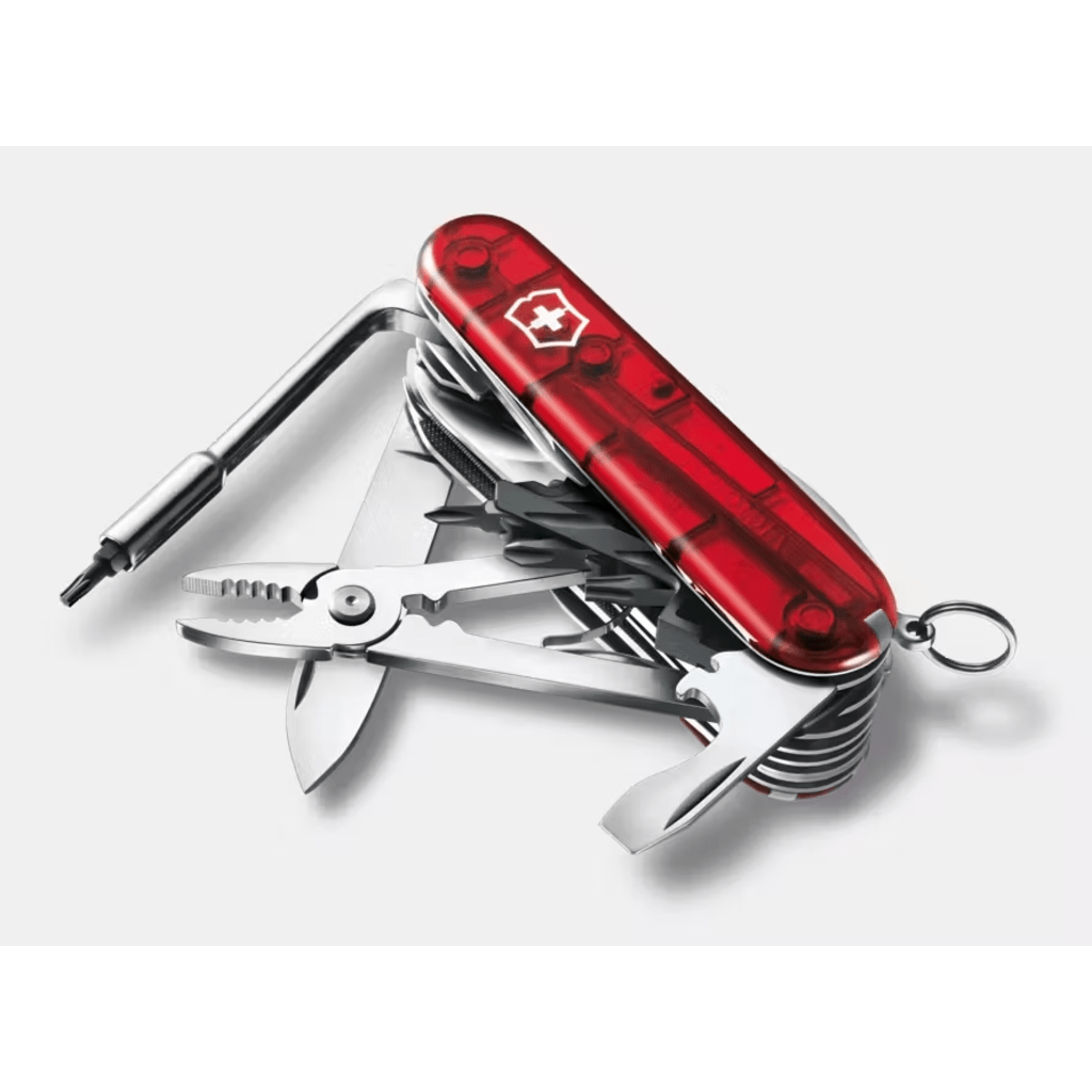 Navaja Multifunción Cyber Tool L / 39 Herramientas Profesionales / Para Técnicos Digitales / Llave Tuercas Tecnológica / Dados Hexagonales D-SUB