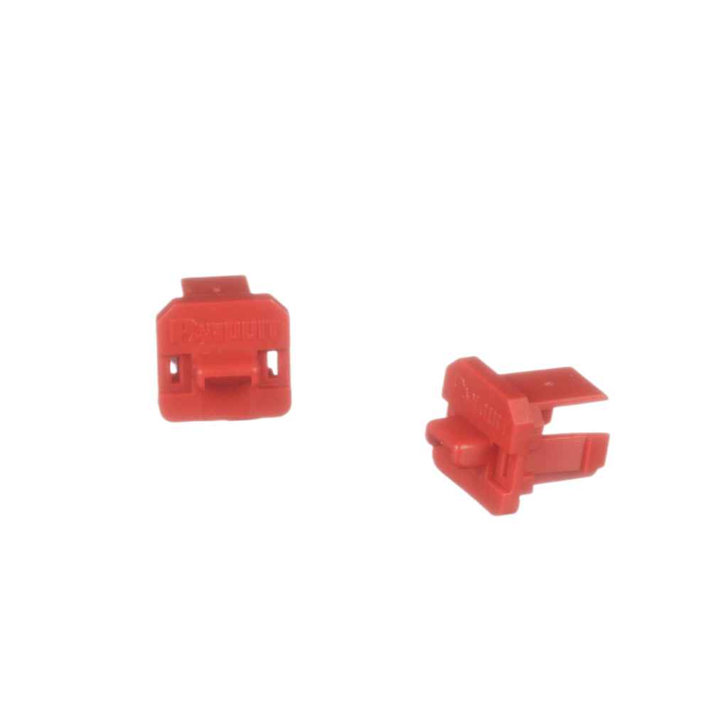 Kit de 10 Dispositivos para Bloquear Puertos USB Tipo B, Color Rojo, Incluye Llave de Extracción