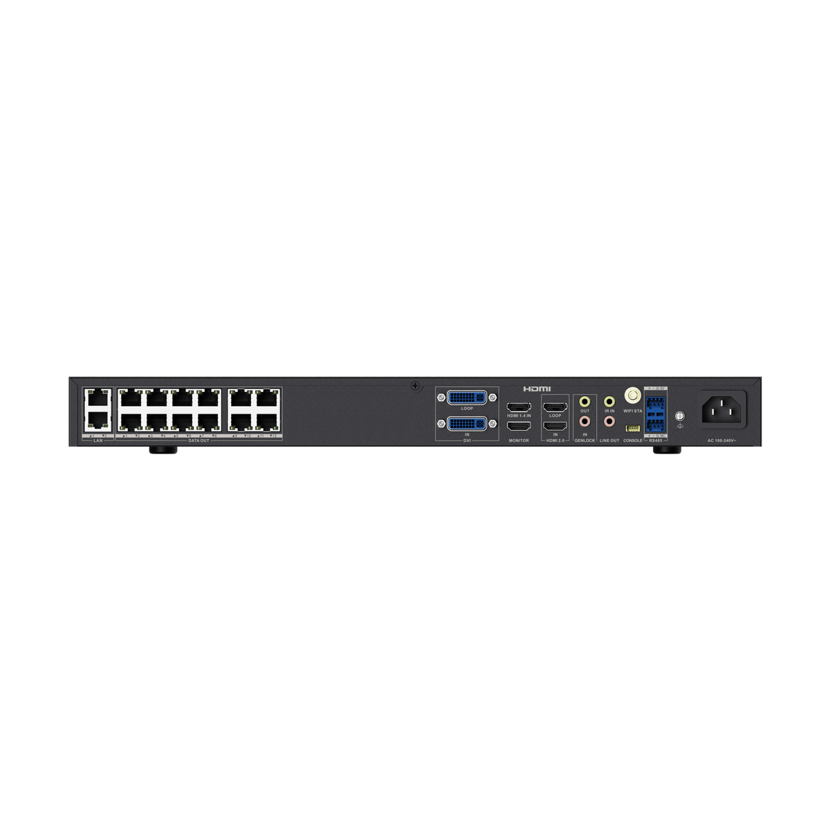 Controlador LED para Videowall / Android 12 / 12 Puertos RJ45 / HDMI 2.0 4K / Hikvision