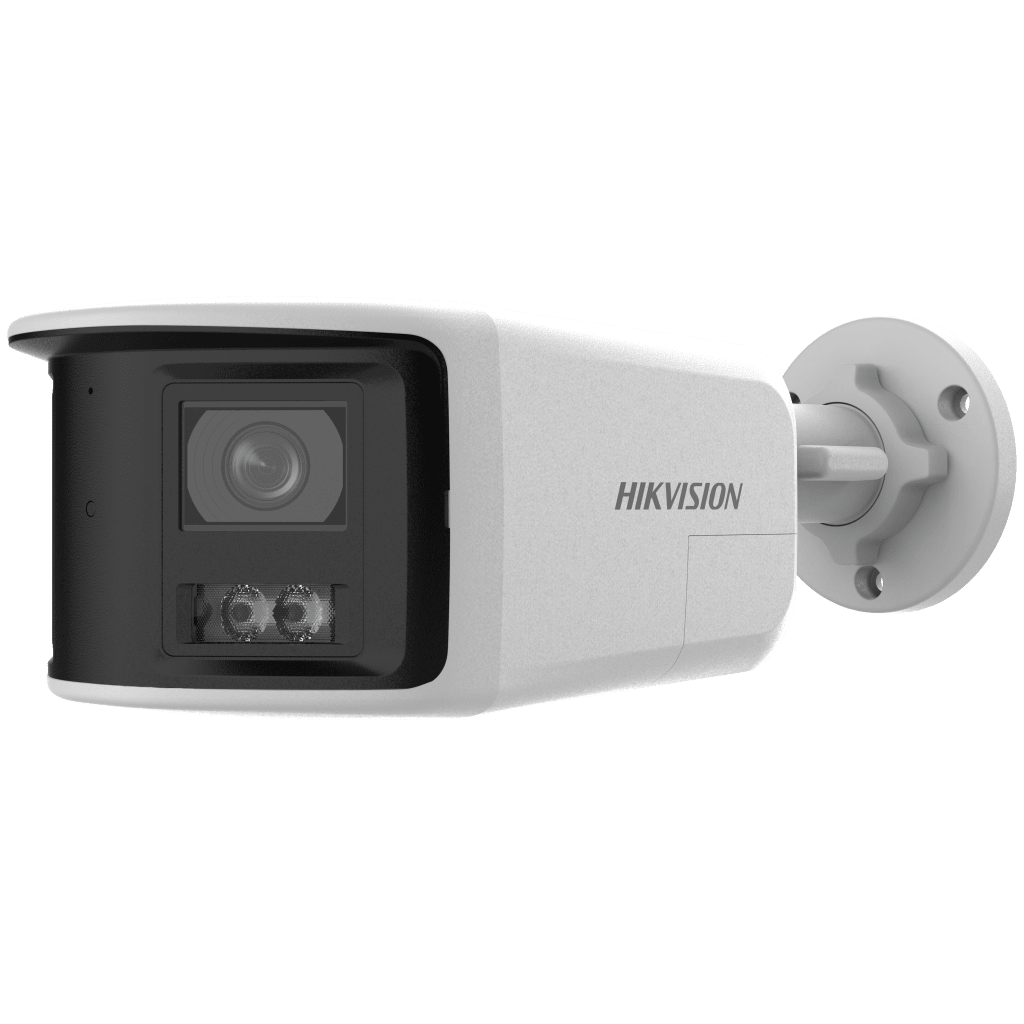 Bala IP Panorámica 180° 6 Megapixel / Doble Lente 2.8 mm / Dual Light (30 mts IR + 30 mts Luz Blanca) / Wi-Fi 6 (802.11ax) / ACUSENSE / Audio