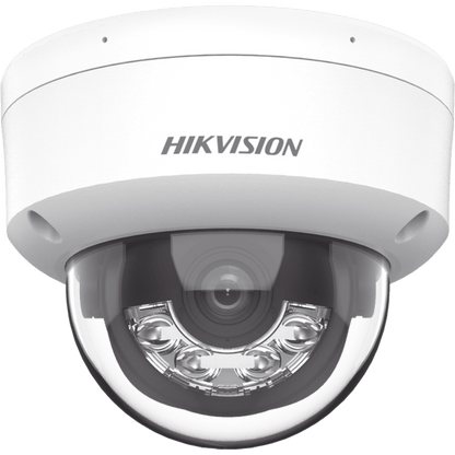 Domo IP 4 Megapixel / Lente 2.8 mm / 30 mts IR / WDR 120 dB / Exterior IP67 / Hik-Connect P2P / H.265+ / PoE / ONVIF