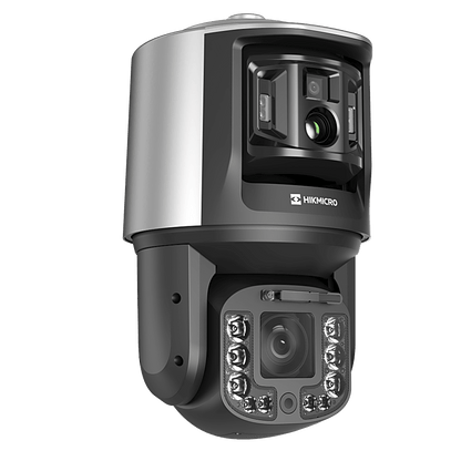 [TandemVu] Domo PTZ IP 4 Megapixel con 40X Zoom con Cámara Optica Fija de 4 Megapixel Cámara Térmica 256 x 192 con Lente 9.7 mm / Protección