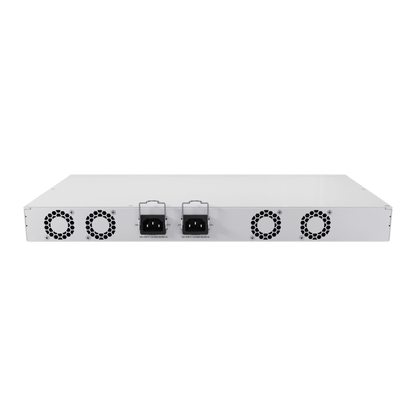 Switch de Red MikroTik CRS418-8P-8G-2S+RM / 17 Puertos Gigabit Ethernet / 8 Puertos PoE-out 802.3af/at / 2 Puertos SFP+ 10G / CPU Quad-Core 2.2 GHz